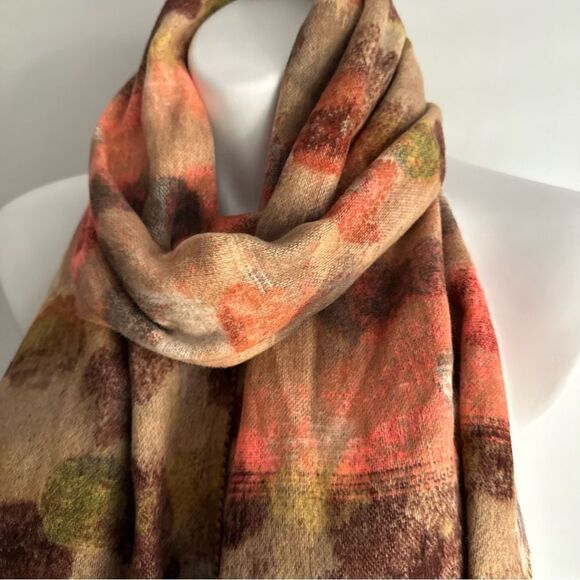 FRAAS Water Colour Dottie Oversized Cashmink® Scarf for Women - Made in Germany - Picture 8 of 8